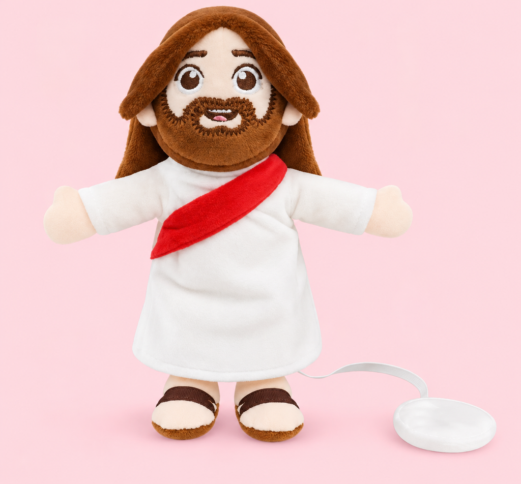 Magnetic Jesus plushie-your little faith conpanion