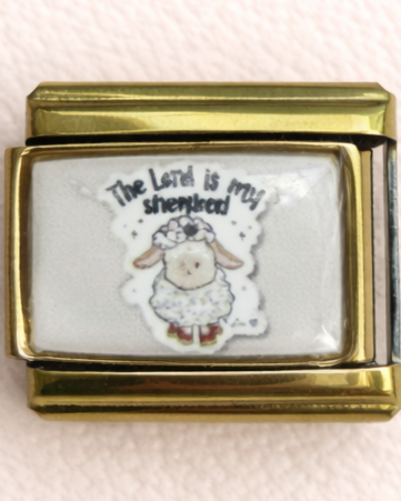 The lord is my shepherd charm
