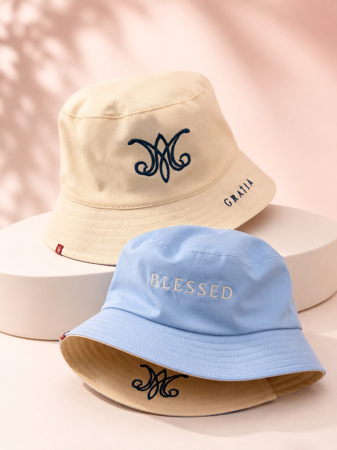 Reversible Bucket Hat – Blue (Blessed Edition)