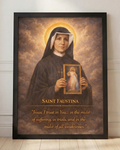 Saint Faustina Wall Art