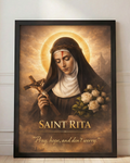 Saint Rita Wall Art