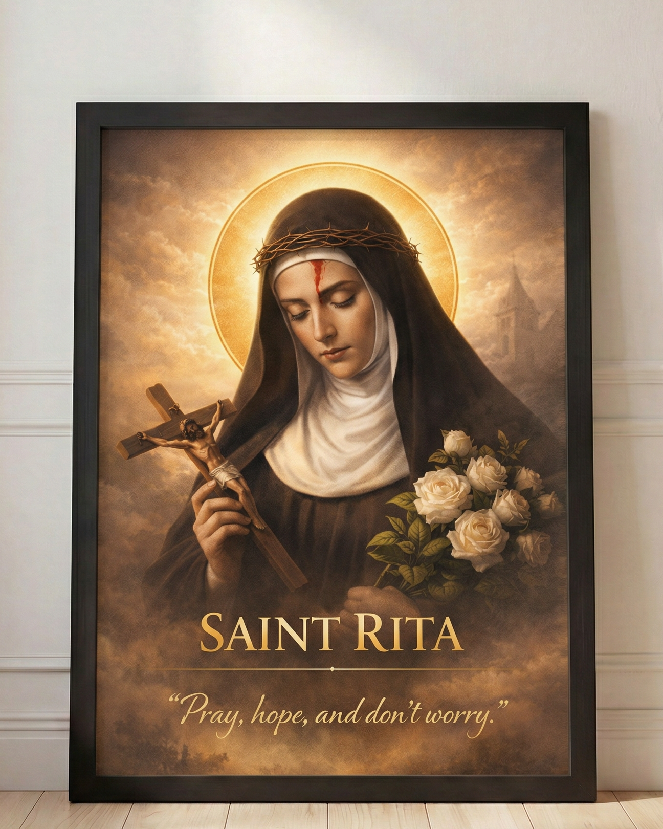 Saint Rita Wall Art