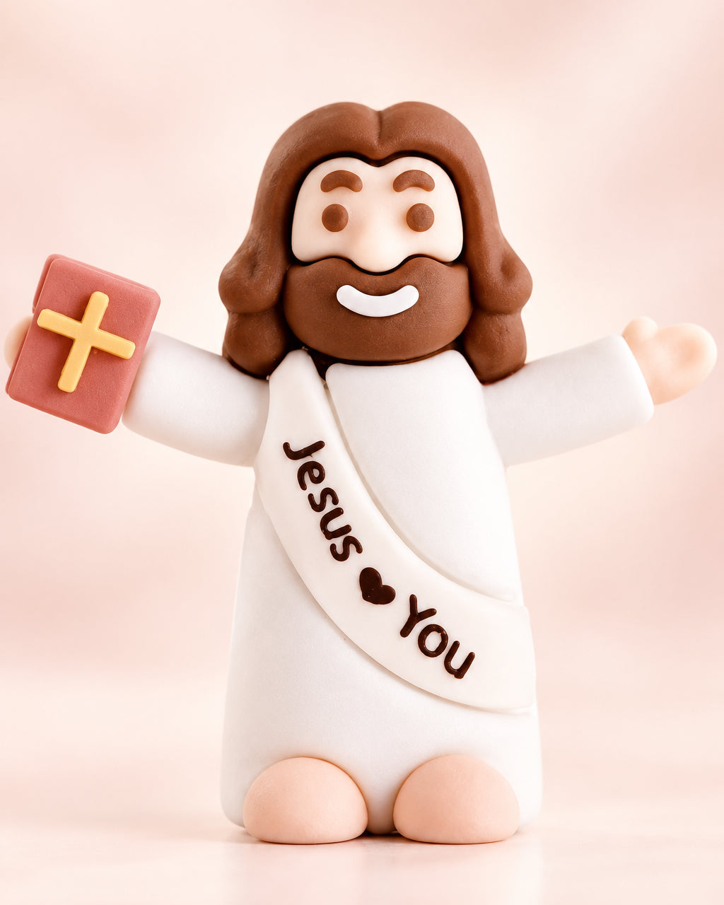 Jesus holding a Bible Mini figurine