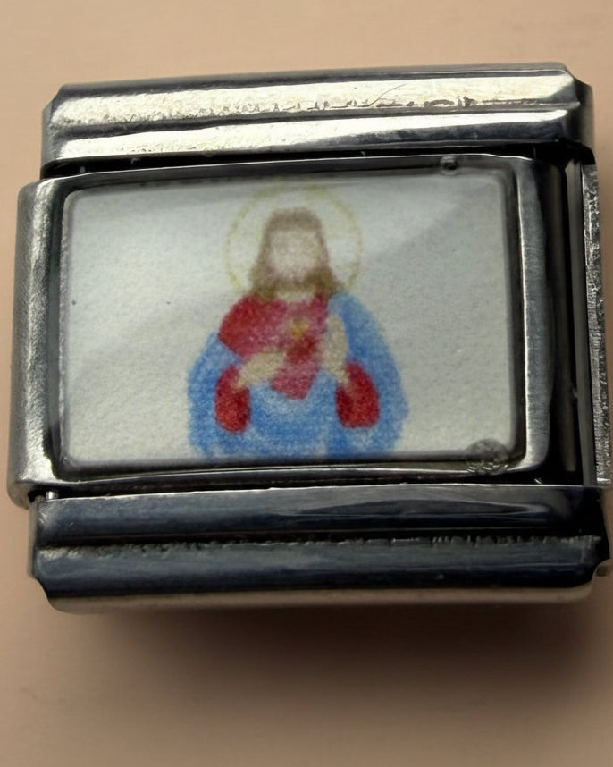 Heart of Jesus charm
