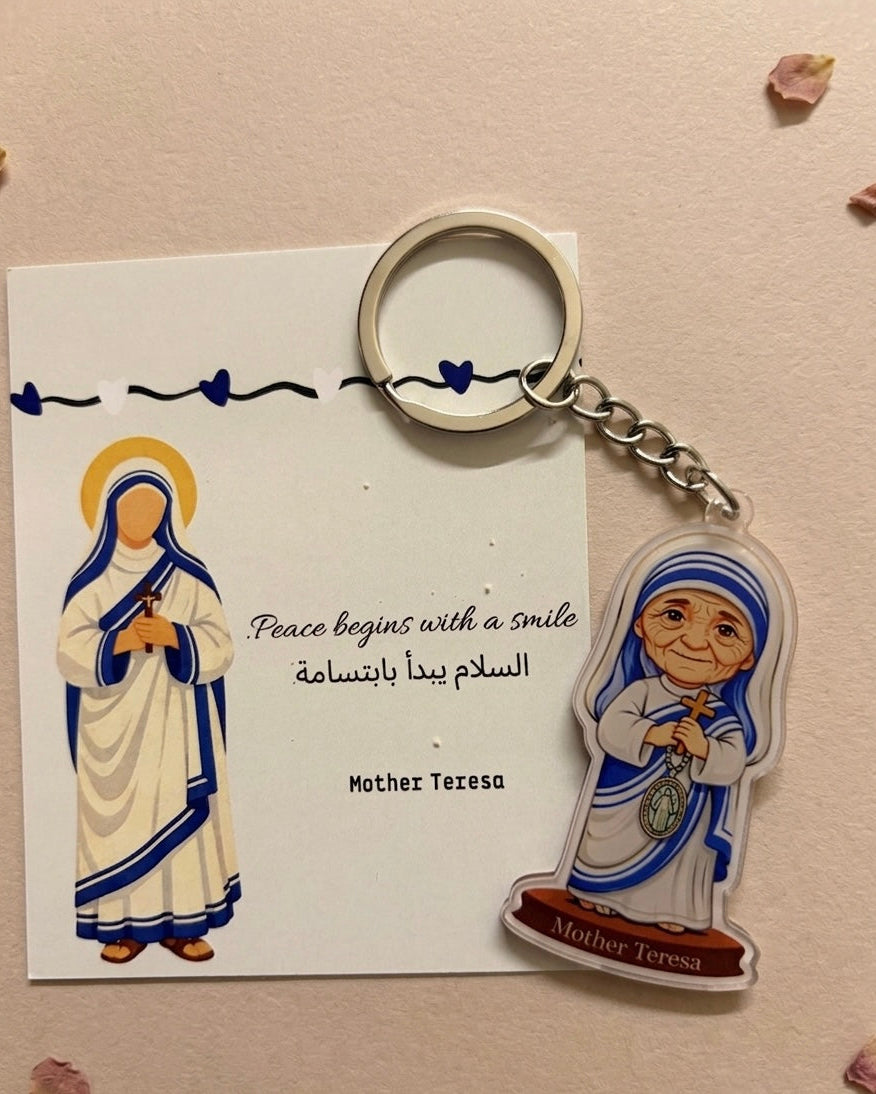 Mother Teresa Keychain