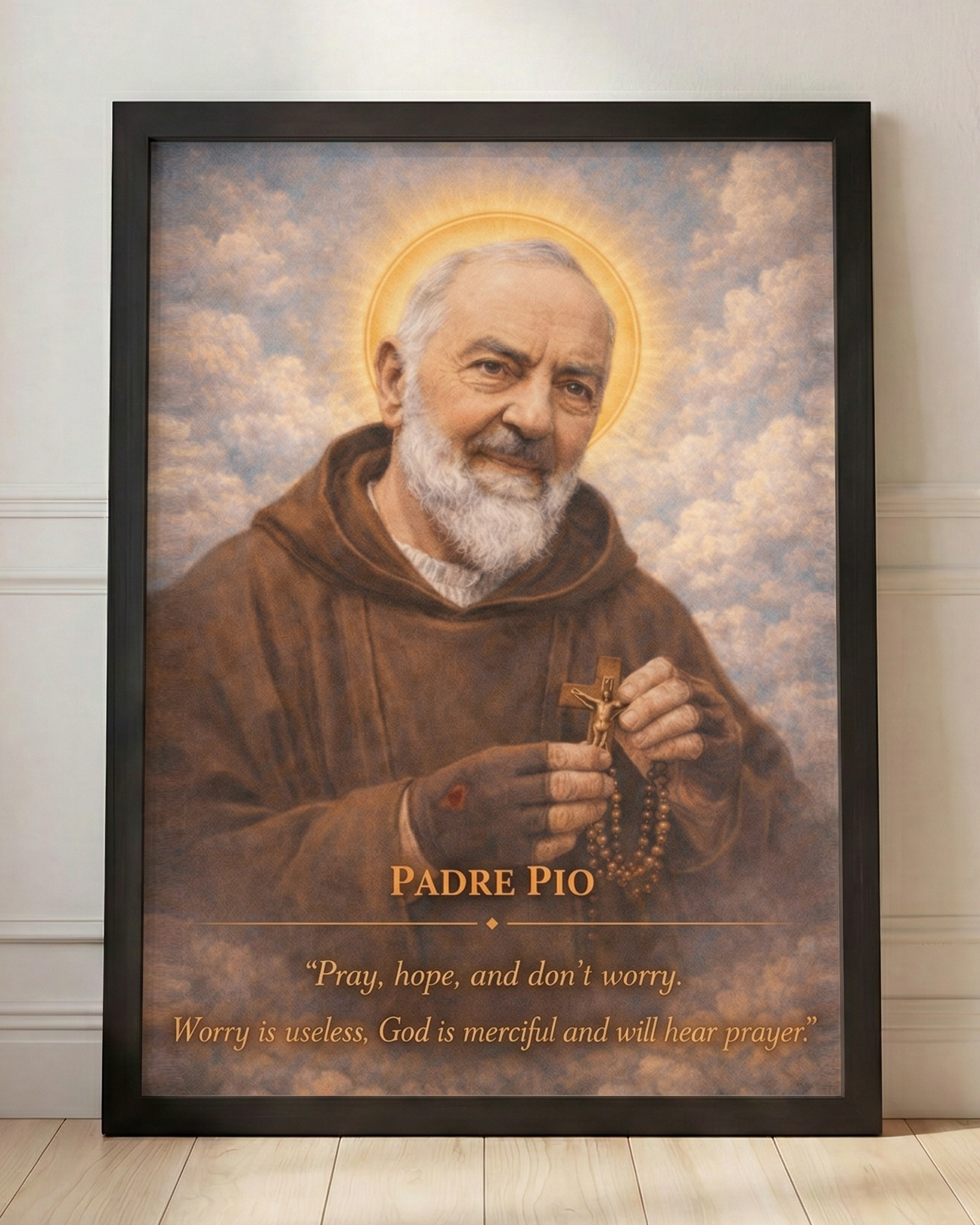 Padre Pio Wall Art