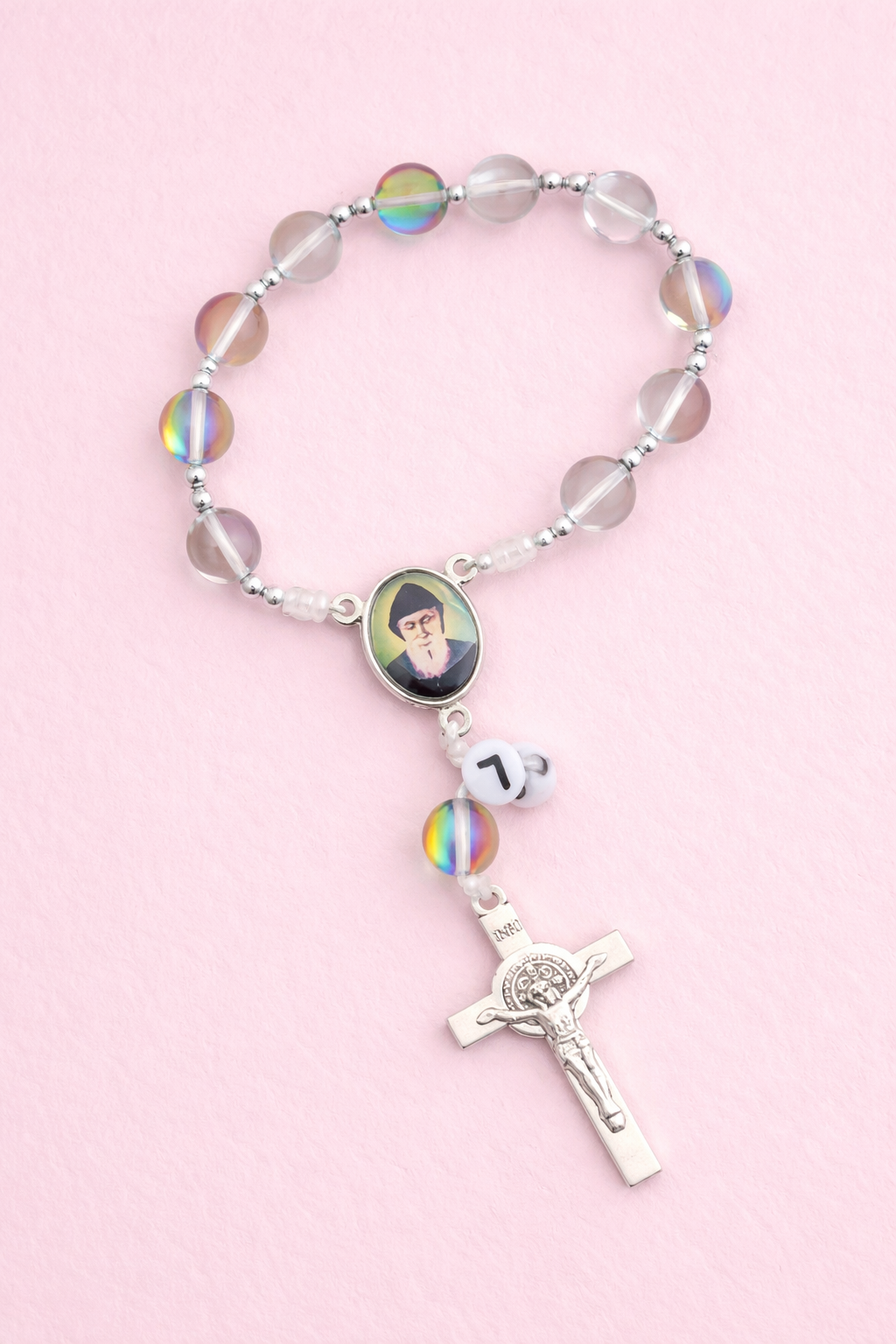 Custom One Decade Rosary - Semi Precious Beads