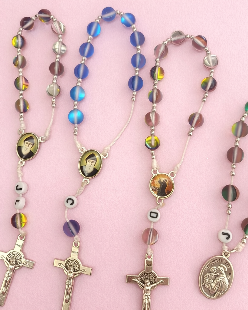 Custom One Decade Rosary - Semi Precious Beads