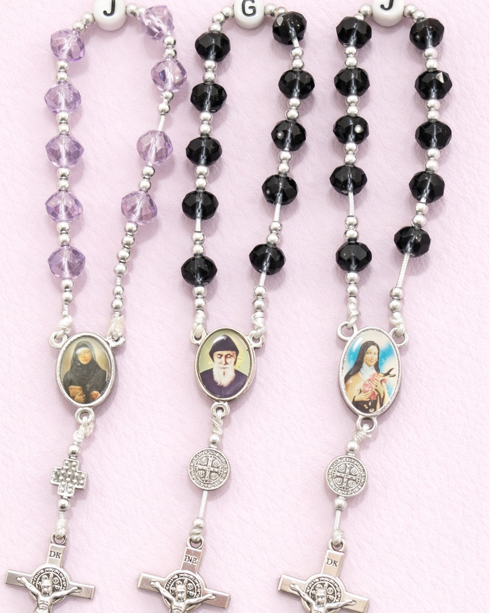 Custom One Decade Rosary- Regular Beads