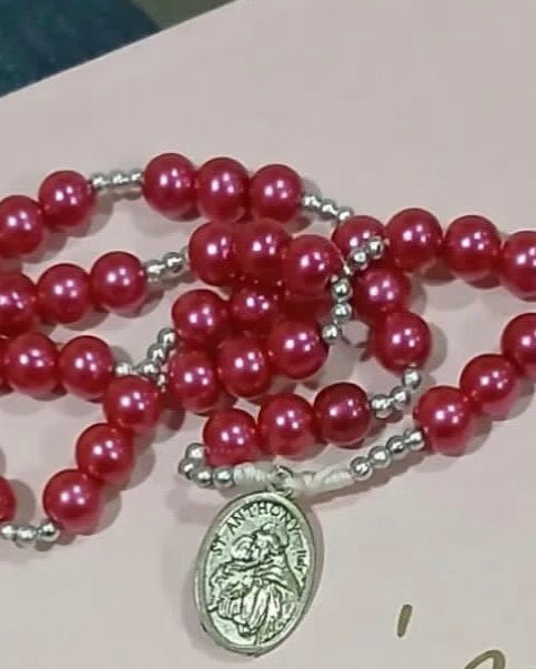 Custom Saint Anthony of Padua Rosary