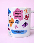 Psalm Inspirational Mug – Faith-Filled Scripture Coffee Cup