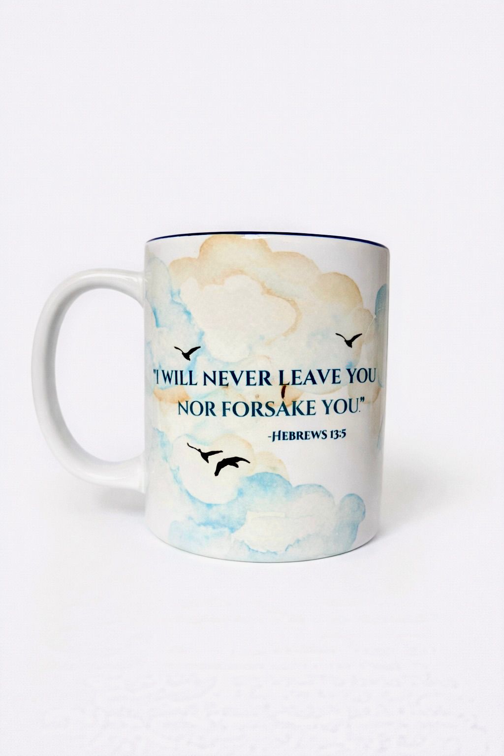 Safe in His arms Mug