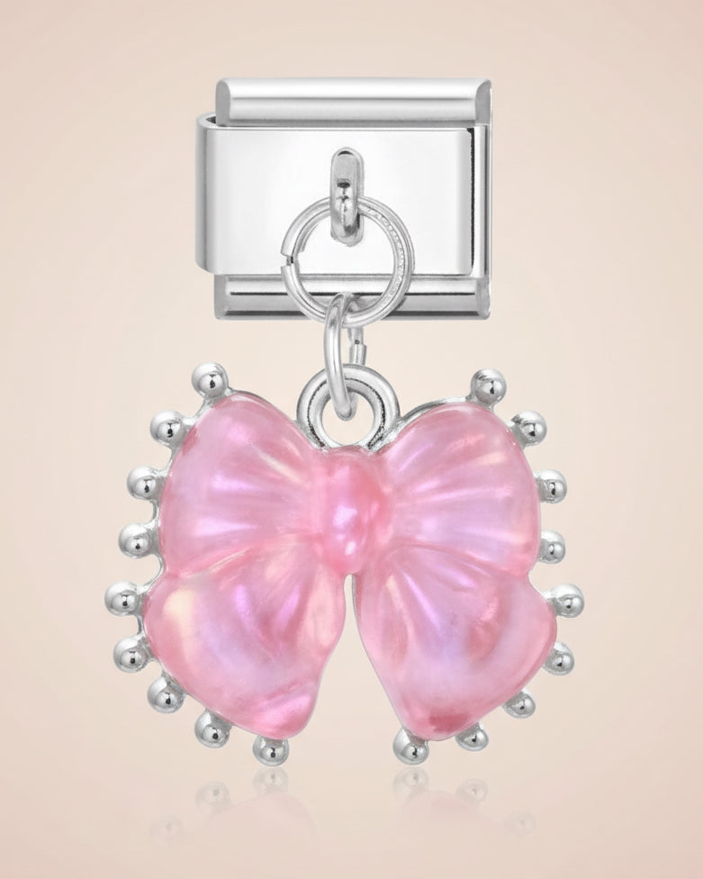 Pure Heart Bow Charm