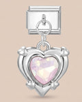 Blessed Heart Charm