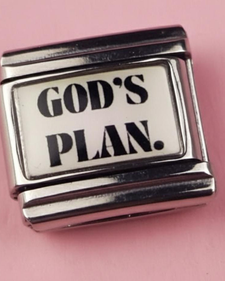 God's Plan Charm