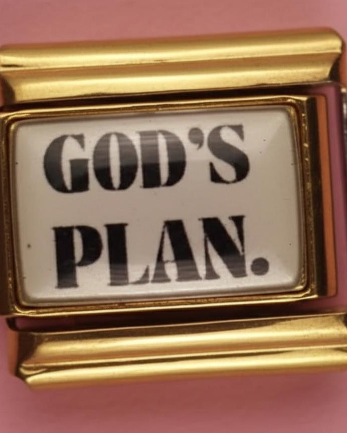 God's Plan Charm