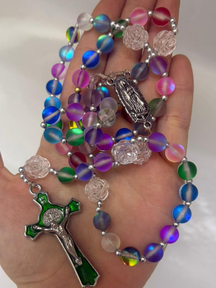Custom Semi Precious stones Rosary