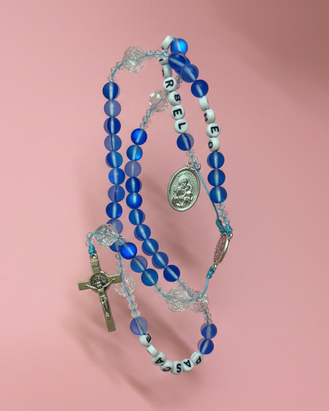 Custom Semi Precious stones Rosary