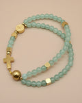 Green Aventurine Rosary Bracelet